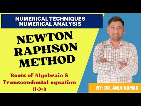 NEWTON RAPHSON METHOD | ROOT BY NEWTON RAPHSON METHOD | EXAMPLE & SOLUTION | NUMERICAL METHODS