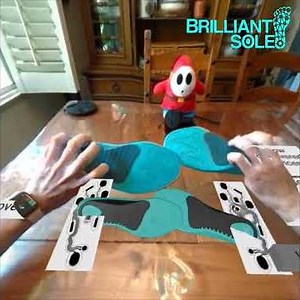 Immersive AR in A-Frame | Brilliant Sole JavaScript SDK