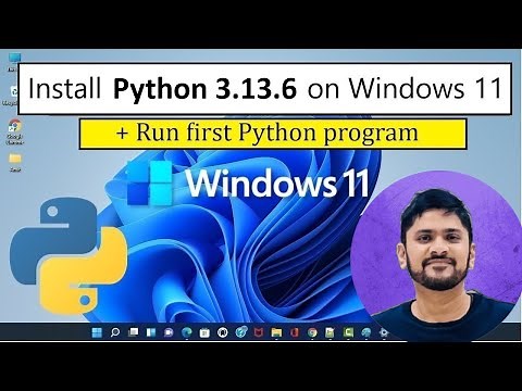 How to install Python 3.13.6 on Windows 11 | Amit Thinks