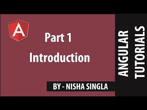 Introduction- Angular (Tutorial #1)