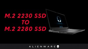 Alienware m18 R2のM.2 2230 SSDをM.2 2280 SSDに交換する方法