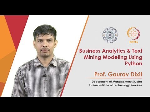 Business Analytics & Text Mining Modeling Using Python - Promo