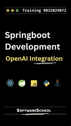 OpenAI Integration with Java Spring Boot 🔥 Spring AI | Springboot In Telugu