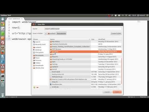 How to Open Web Browser URL Link from Python Script