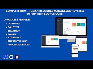 Complete HRM - Human Resource Management System in PHP with Source Code