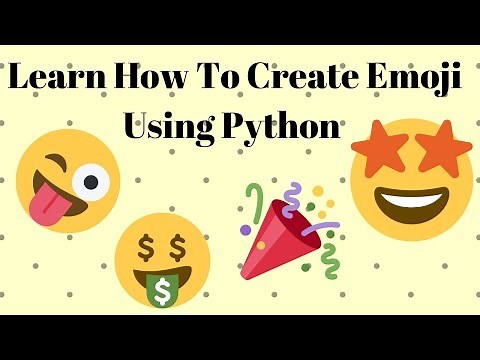 how to create emoji using python