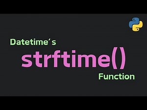 How to Format Dates and Times in Python with strftime()