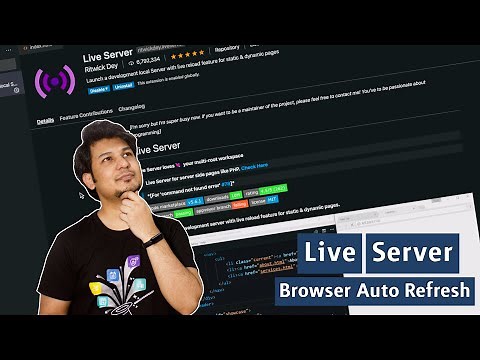 Auto Refresh your web page in the Browser with Live Server in VS Code