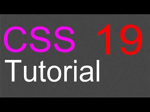 CSS Layout Tutorial - 19 - Adding a logo to the layout