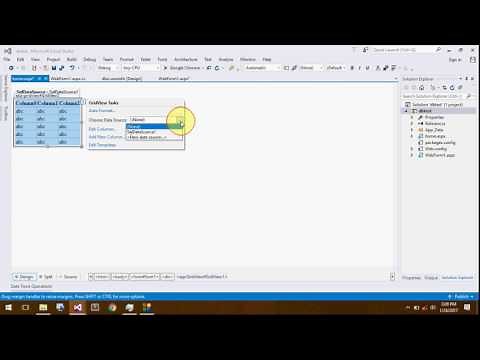 Connection With Database (SQL server database) In ASP.NET using Visual Studio 2012-15