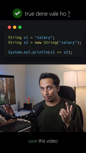 Same String… Still FALSE? Java Explained 🤯