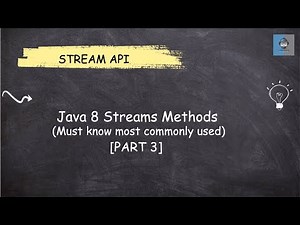 Java 8 |Stream Method | Commonly used Part 3