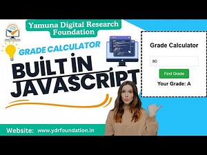 💡 Make a Grade Calculator in JavaScript 🎯