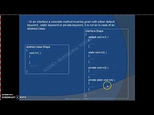 21. What is the difference between abstract class and interface in java?