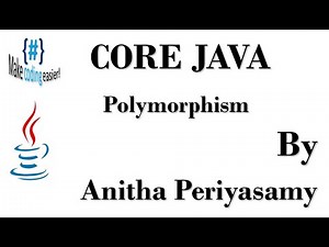 Polymorphism & Types of Polymorphism - Java Programming