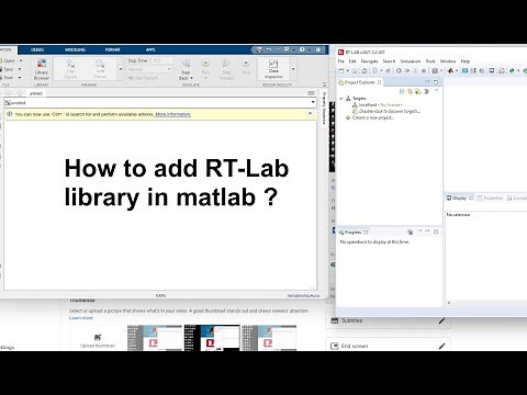 How to add RT LAB library in MATLAB
