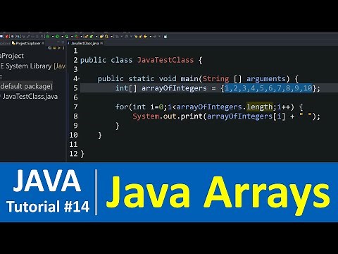 Java Tutorial #14 - Arrays in Java Programming - Java Arrays