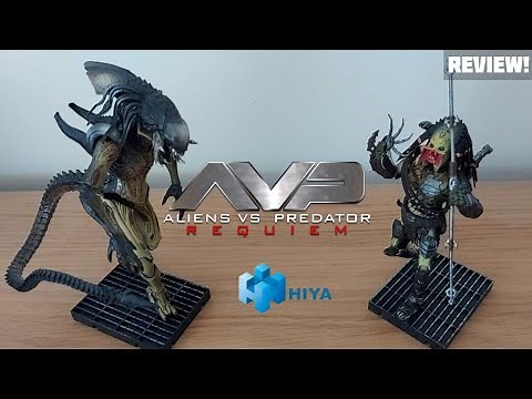 Hiya Toys AVPR Wolf Predator and Predalien Figure REVIEW
