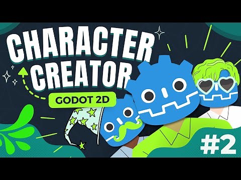 Let's Make a 2D Character Creator in Godot 4 & GDScript | Part 2