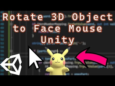 How to Rotate a 3D Object to Face the Mouse Position in Unity