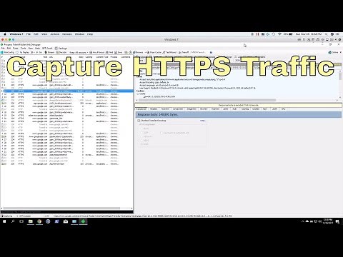 Capture Web Traffic - Telerik Fiddler Setup and First Time Use