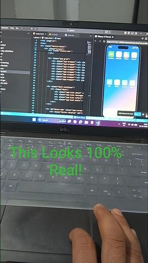 Build iPhone 17 Pro Landing Page Using HTML CSS JavaScript 🚀