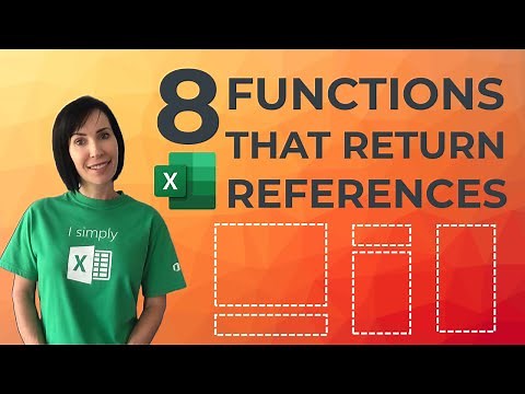 8 Excel Functions that Return References - Do you know them all?