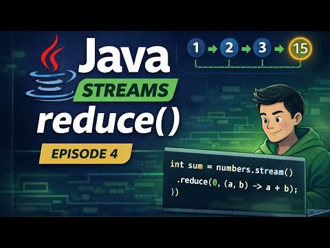 Java Stream reduce() Explained with Examples | Understand Identity, Accumulator & Combiner