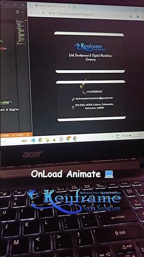 CSS Transition Animation on load | Html CSS & JavaScript