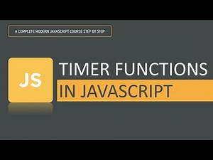 Timer functions in JavaScript | Timer | JavaScript