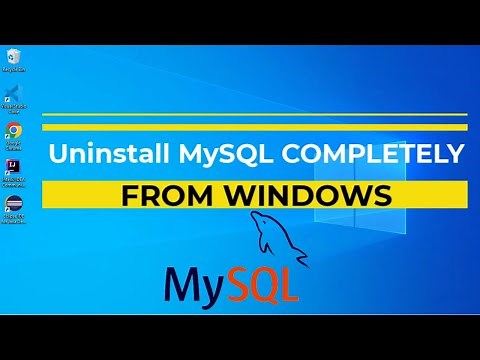 How to Uninstall MySQL Completely From Windows 10/11 [2022] | Completely Remove MySQL from Computer