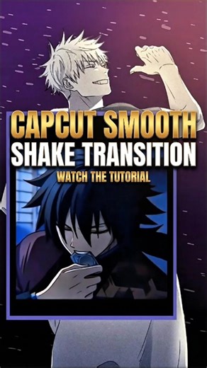 CapCut ✦ Smooth Shake Transition Tutorial ✦ #shorts #capcutedit