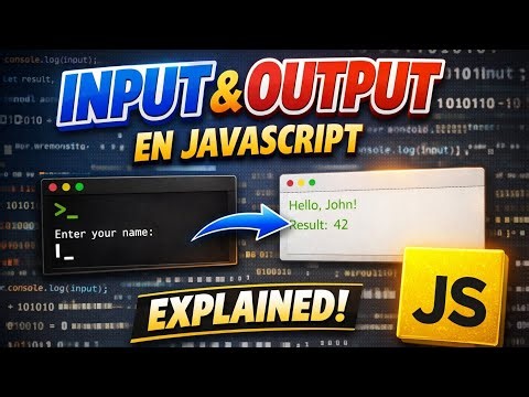 Input and Output in JavaScript Explained! (Full Code) (JavaScript Video) #codes #codingworld