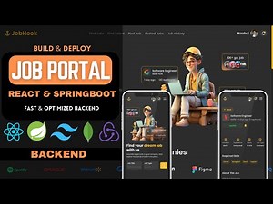 Full Stack Job Portal Application with React & Springboot | Backend | MongoDB | Redux | Episode 2