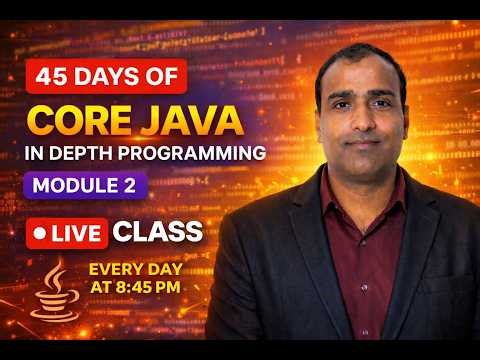 Day 14 | Core Java in Depth Live | Public Private Protected Default Members of a Class