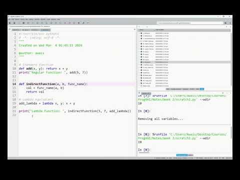 Lambda Functions & Functional Programming in Python