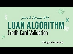 Luhn Algorithm: Java 8 Stream API - Credit Card Validation