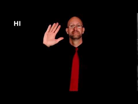 Greetings in ASL | ASL - American Sign Language