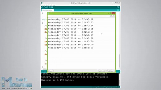 Arduino and DS3231 Real Time Clock Tutorial