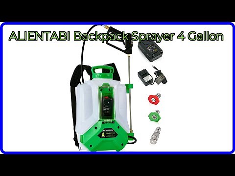 REVIEW (2026): ALIENTABI Backpack Sprayer 4 Gallon. ESSENTIAL details.