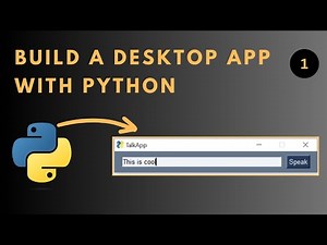 Build a Desktop Application in Python: Text-to-Speech Application