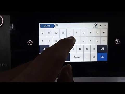 Epson L15150 Setting Up Scan to Network Folder
