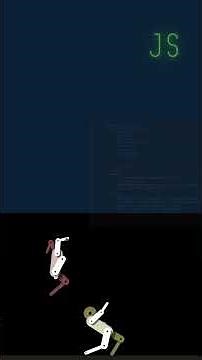 How to create dancing robot animation with HTML CSS & JS #shorts