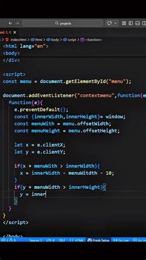 Stop Using Default Right-Click Menu (Do This Instead) 😮| Day 84/100 JS Mini Project