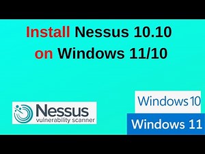 How to Download & Install Tenable Nessus 10.10.0 on Windows 11 | Full Configuration Guide 2025