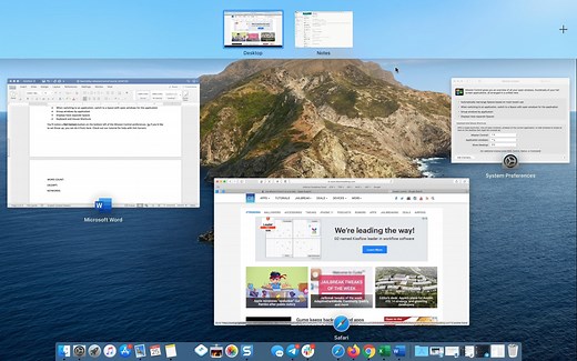 How to access and use Mission Control on Mac