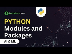 Modules and Packages in Python Python Modules Python Tutorials VSCode Tutorialspoint
