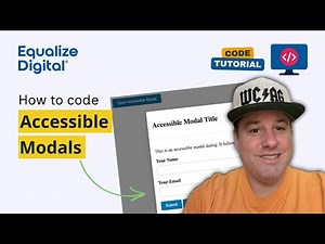 Accessible Modal Tutorial