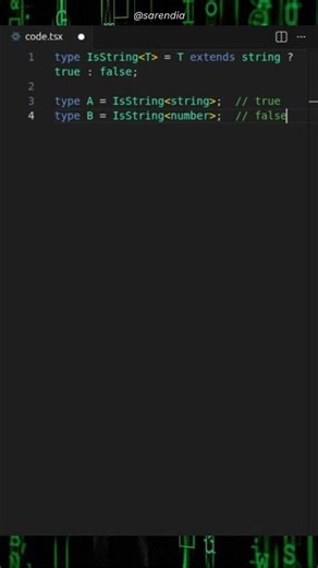 TypeScript Fundamentals — Conditional Types (Intro) (Ep 10)