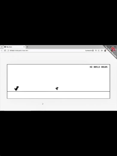 I Rebuilt The Chrome Dino Game Using Pure HTML CSS JS 😈🔥. Version 1 (Clean Professional) I recreated the Chrome Dino game using only HTML, CSS & JavaScript 🦖🔥 No game engine. No libraries. Just pure frontend. Would you play this? 😎 #coding #webdevelopment #javascript #html #game @Pak Programmer